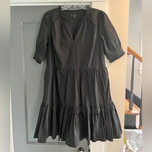 JCREW Re-Imagined Organic Cotton Tiered Dress